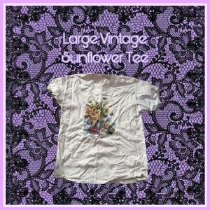 Vintage Sunflower Tee